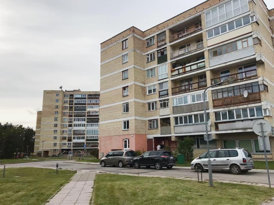 Erdvus Butas Su Balkonu Salia Ezero Ir Stadiono วิซากินาส ภายนอก รูปภาพ